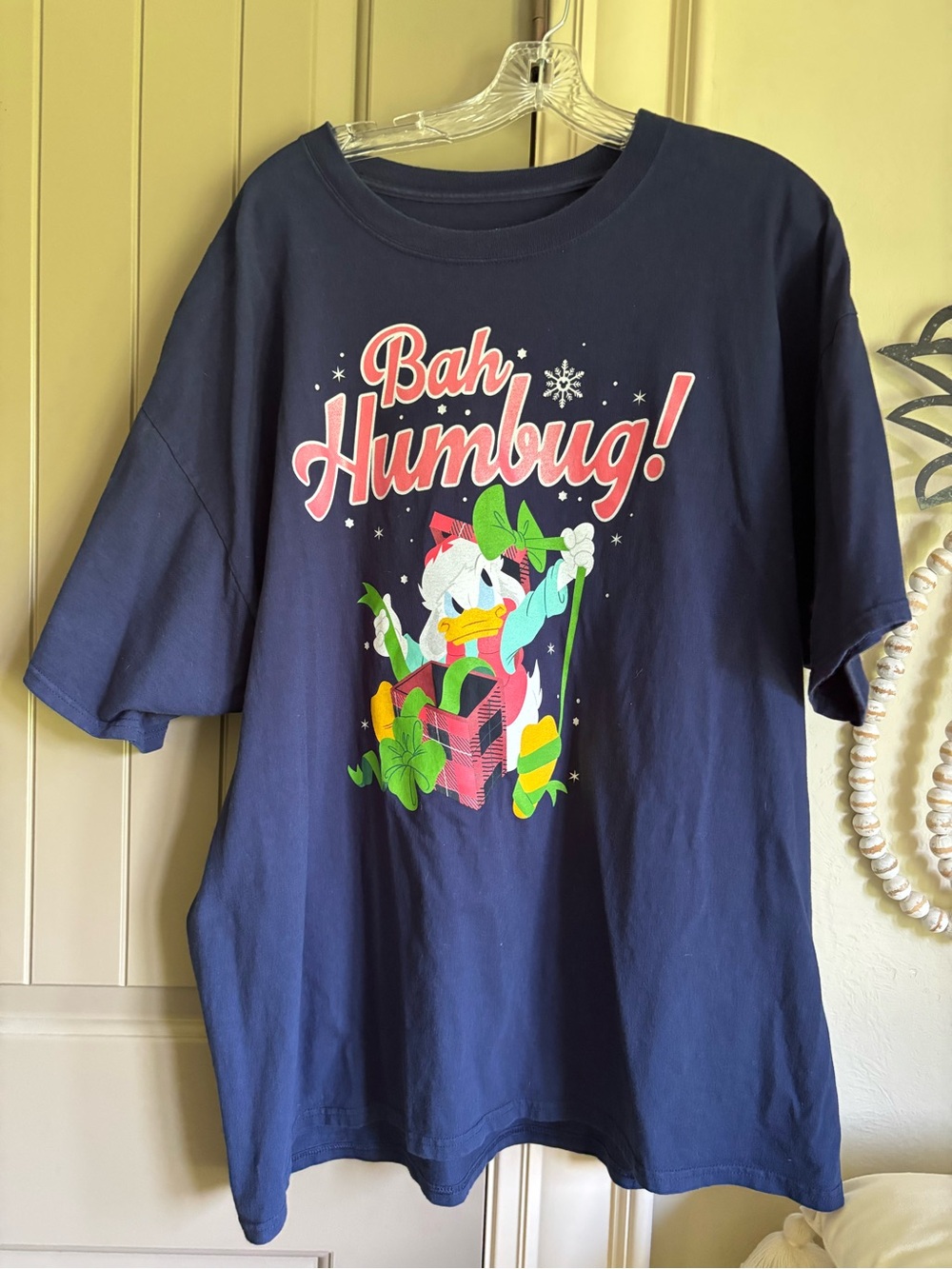 Bah Humbug! Disney parks, Donald Duck, Holiday Christmas Graphic Tee, clothes